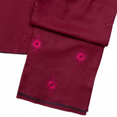 2 - Piece Embroidered