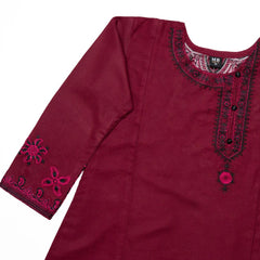 2 - Piece Embroidered