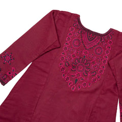 2 - Piece Embroidered