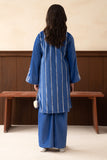 Blue corduroy