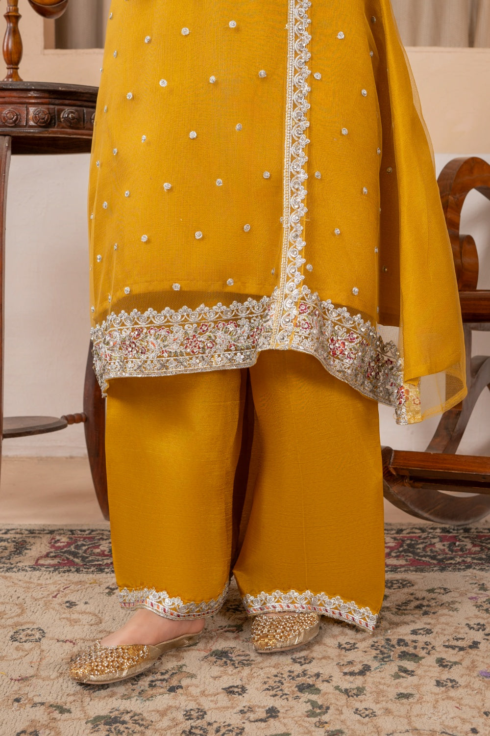 Khayat - Mustard Angrakha