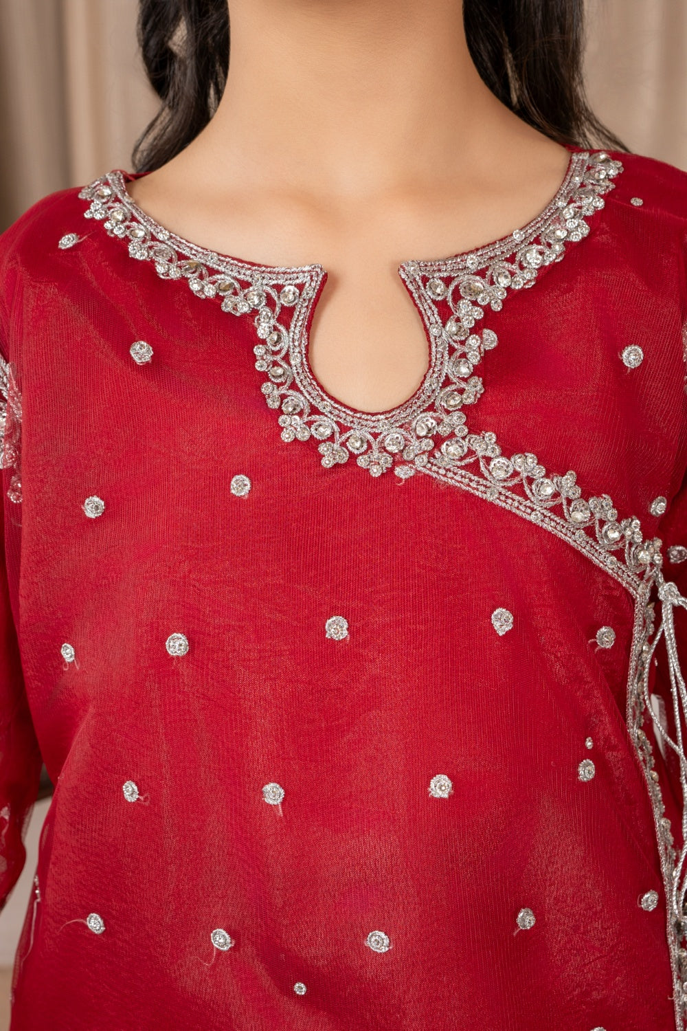 Khayat - Maroon Angrakha